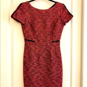 Pink tweed Antonio Melani dress